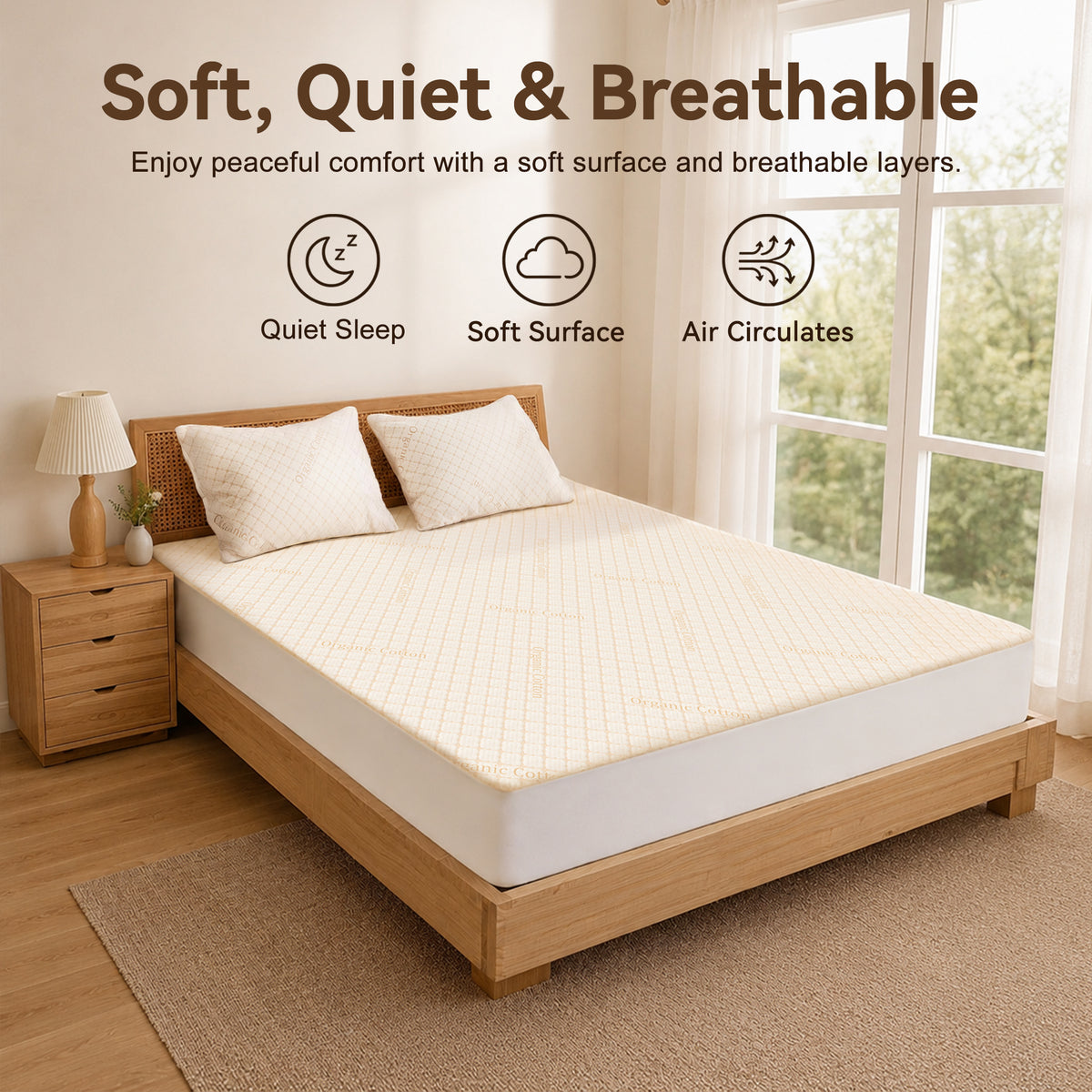 Organic Cotton Mattress Protector