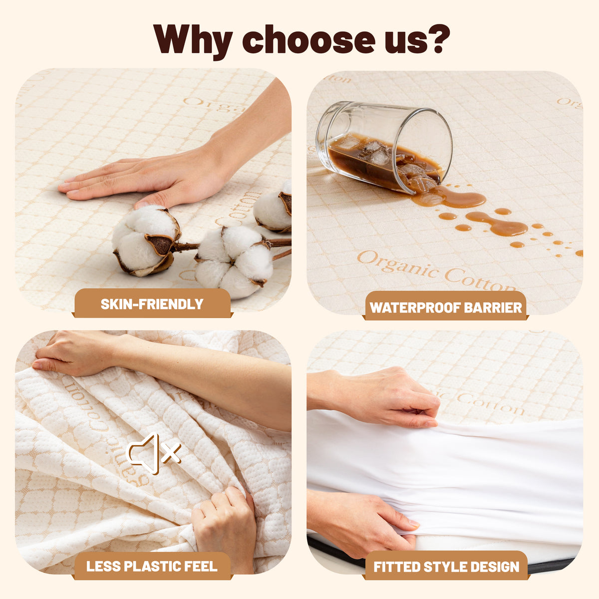 Organic Cotton Mattress Protector