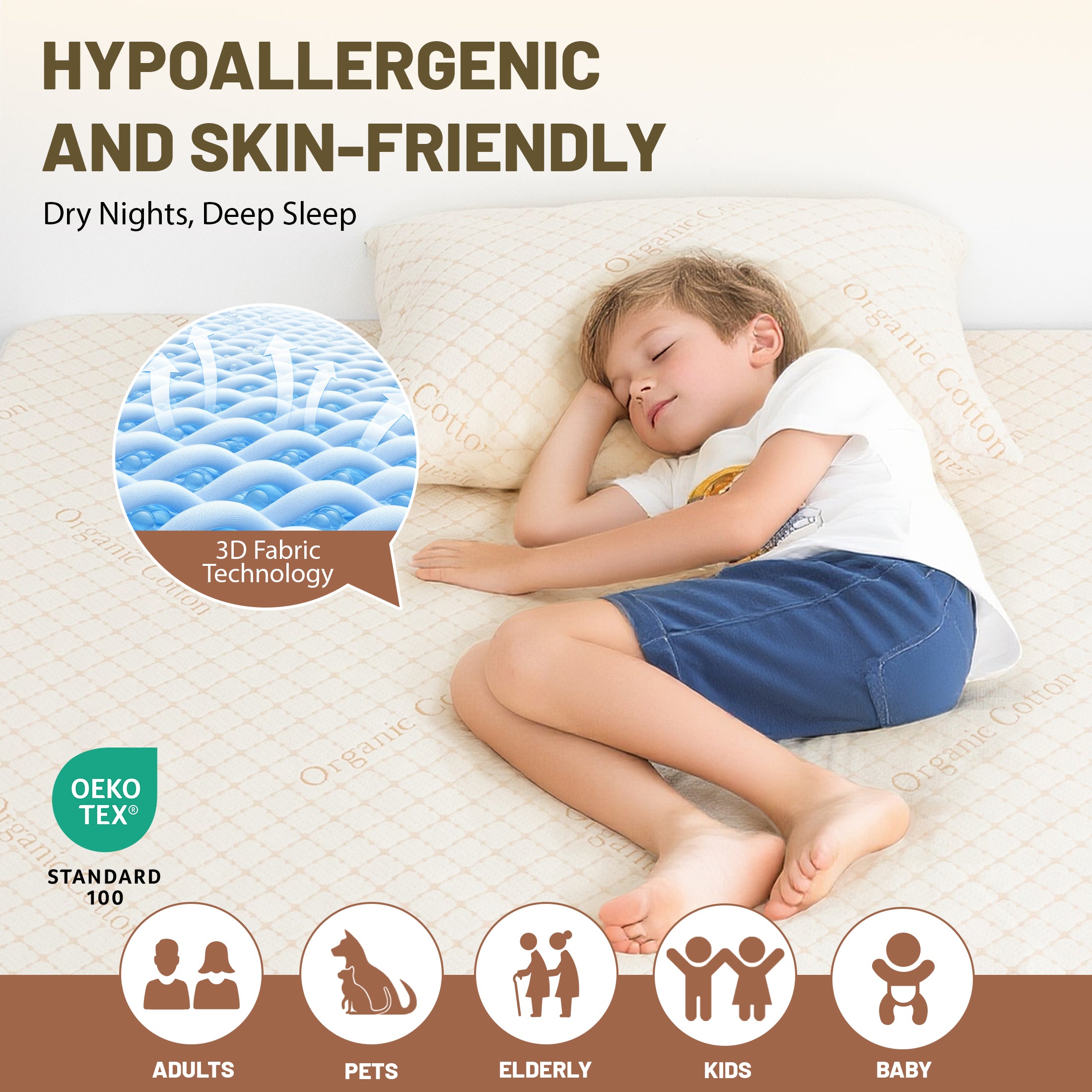 Organic Cotton Mattress Protector