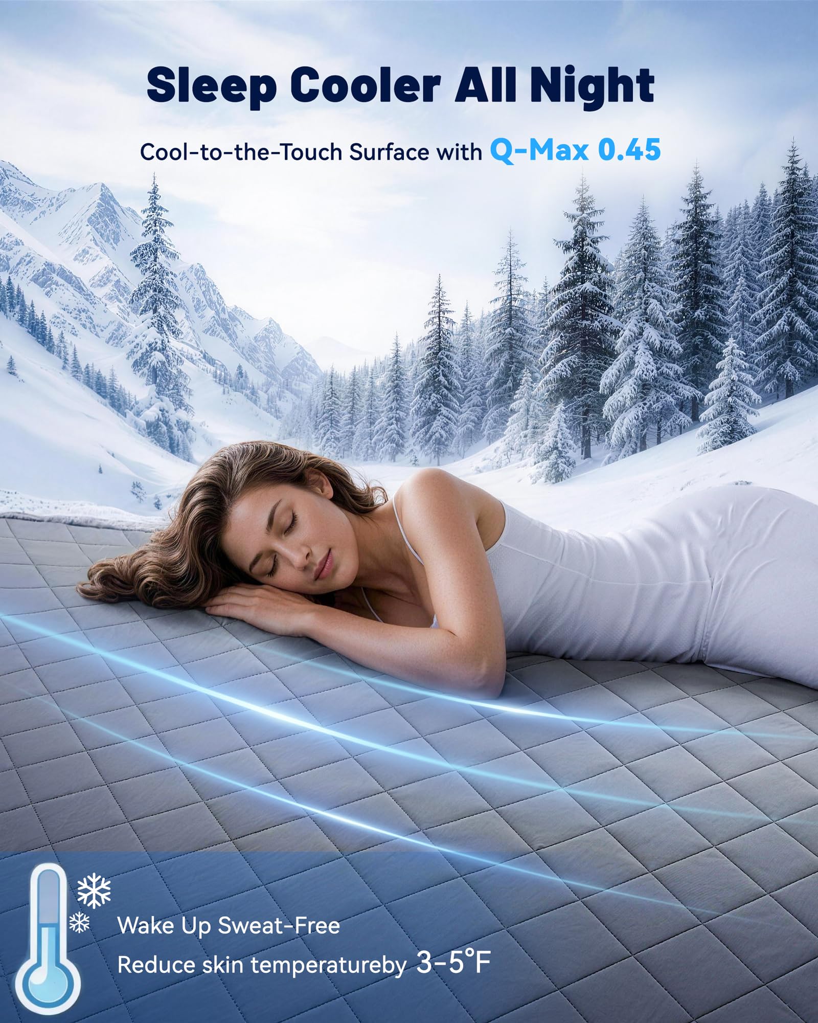 Cooling Mattress Pad for Hot Sleepers