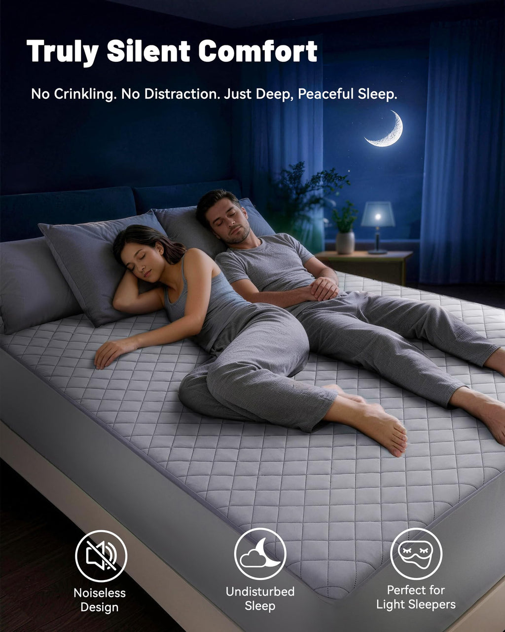 Cooling Mattress Pad for Hot Sleepers