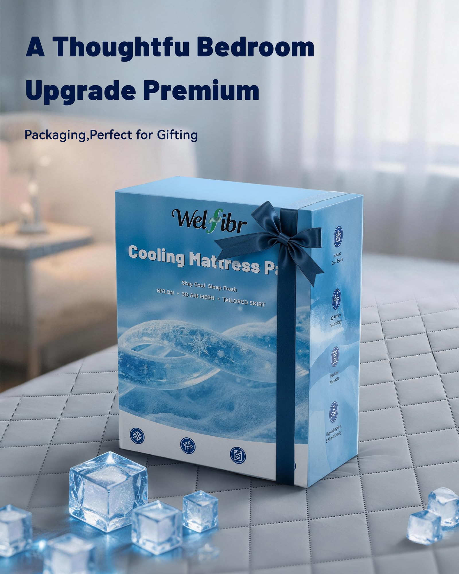 Cooling Mattress Pad for Hot Sleepers