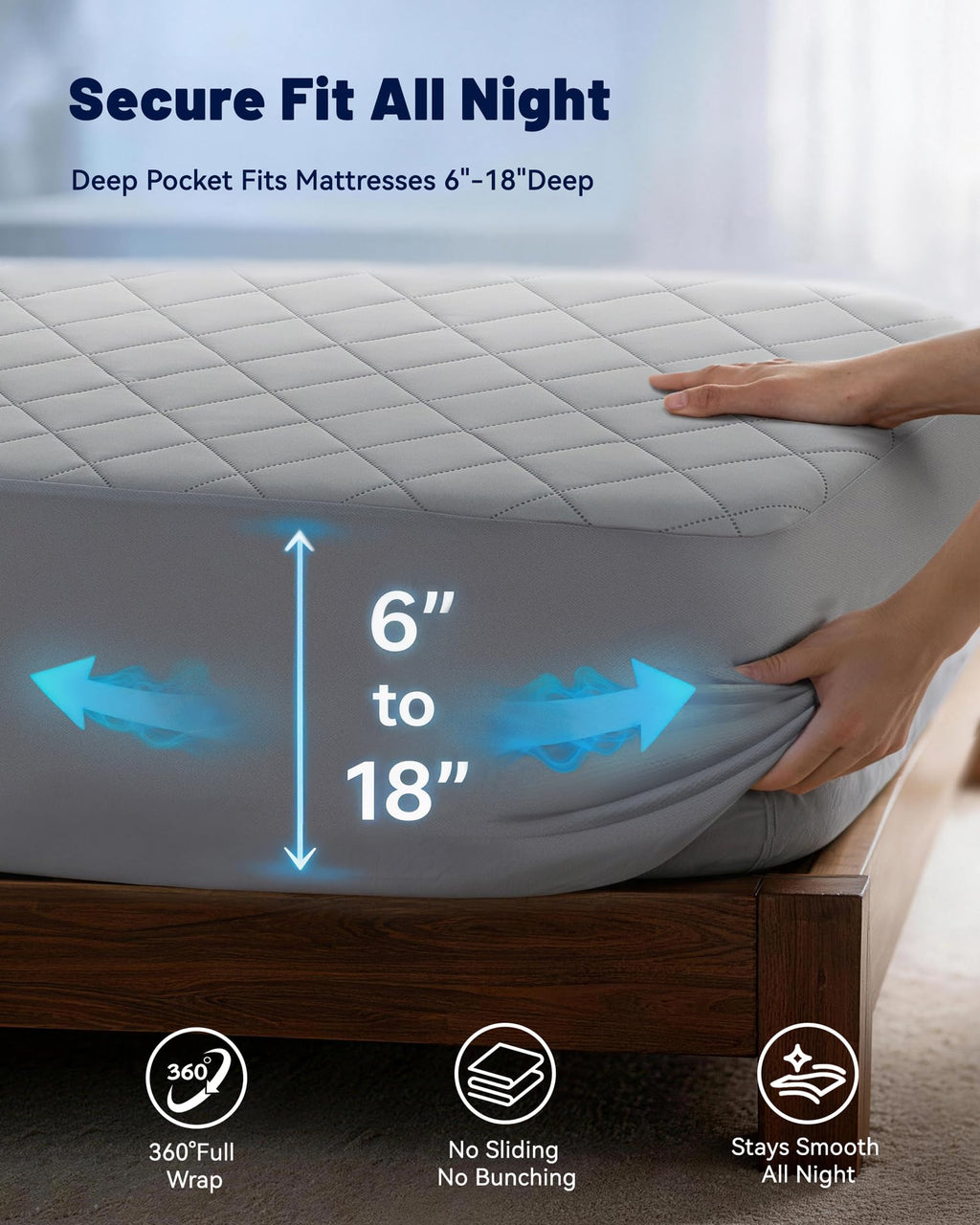 Cooling Mattress Pad for Hot Sleepers