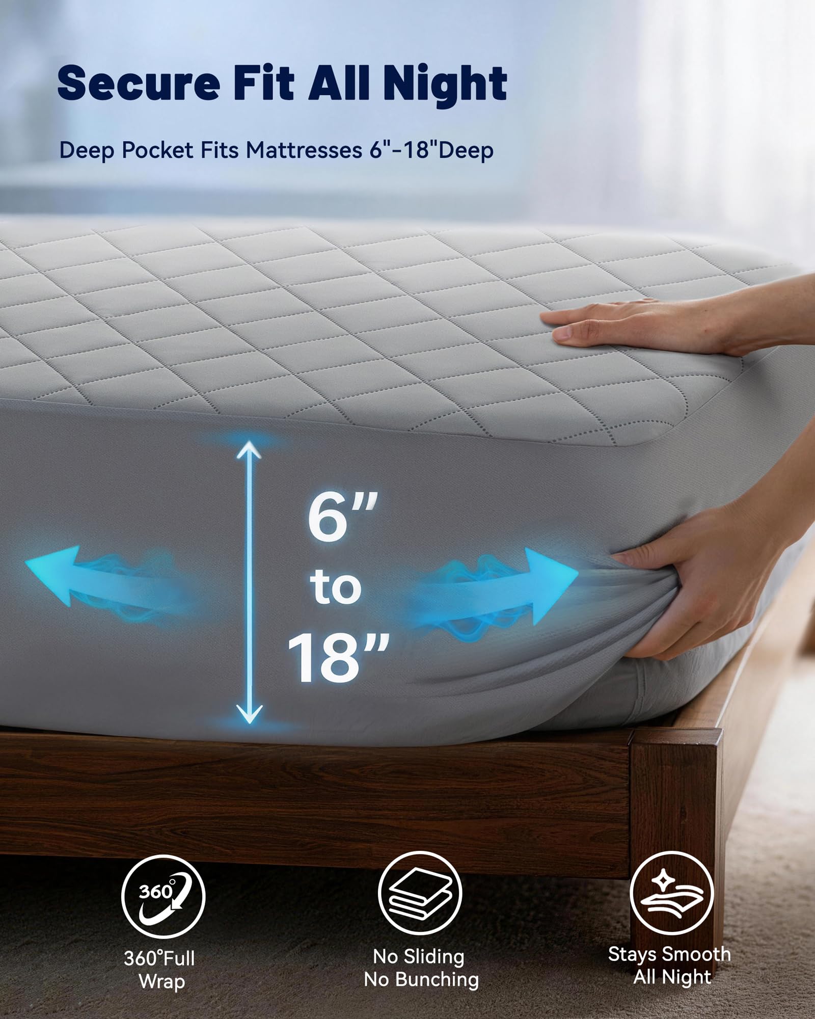 Cooling Mattress Pad for Hot Sleepers